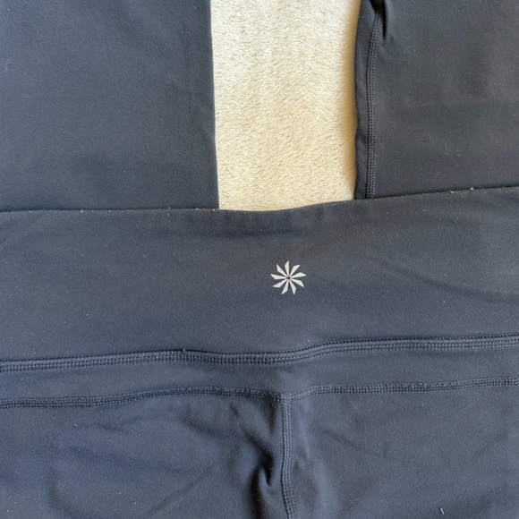 Athleta Flared Dark Grey Leggings - Picture 6 of 7